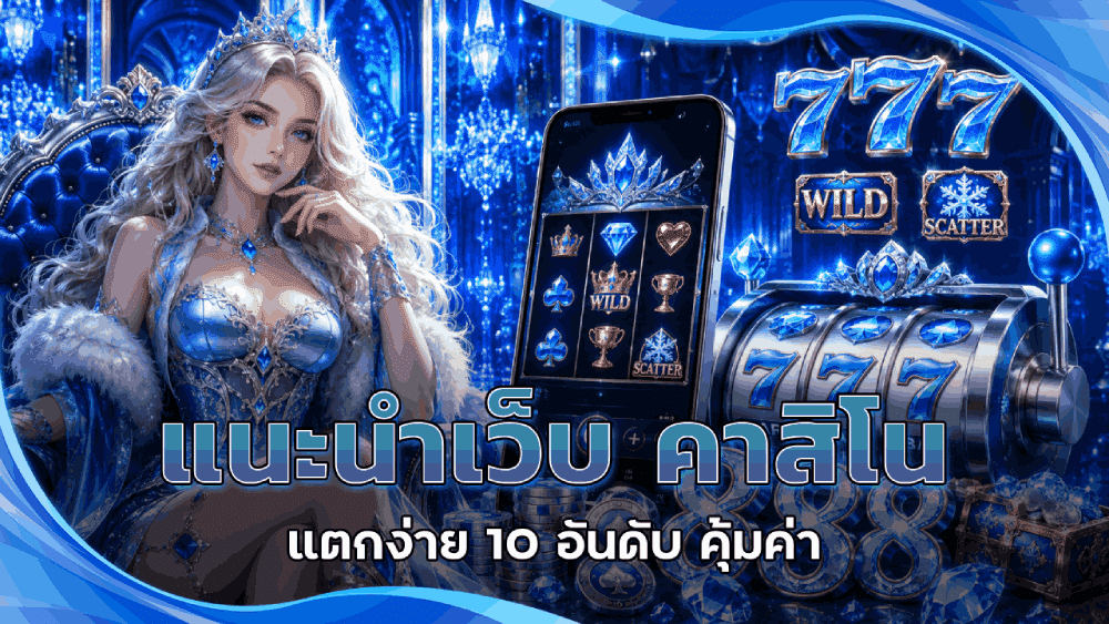แนะนำเว็บ คาสิโนออนไลน์ แตกง่าย