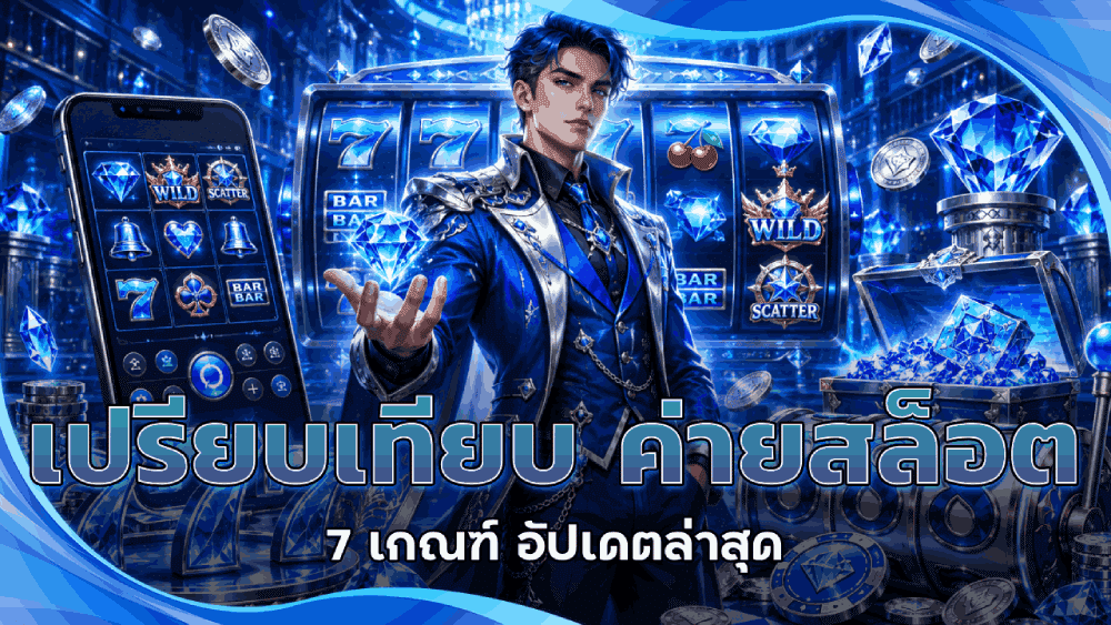 เปรียบเทียบ ค่ายสล็อต ดัง